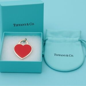 Sterling Silver Return to Tiffany Heart Tag Charm